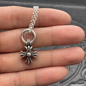 Chrome Hearts Cross Pendant Necklace